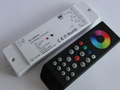 LED-SR-1003-RCW RGBY Controller with RF remote and colour select wheel Thumbnail